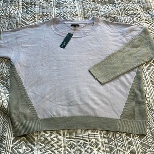 New Purple and Grey Sweater